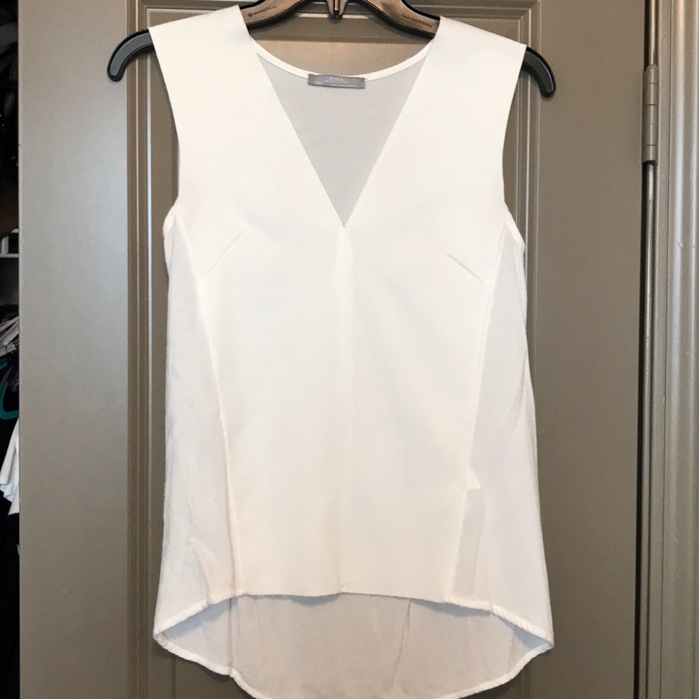 Zara White Tank Top
